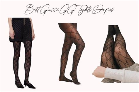 8 Gorgeous Gucci Tights Dupes & GG Stockings .